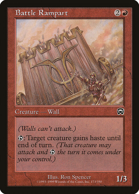 Battle Rampart - Magic: The Gathering MMQ #173