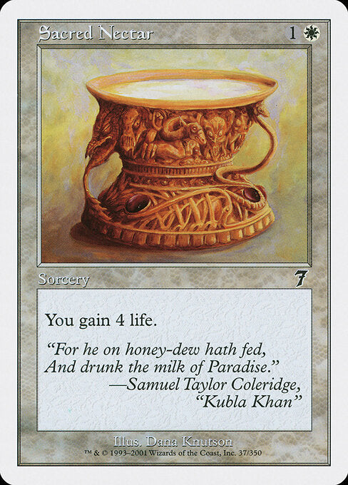 Sacred Nectar - Magic: The Gathering 7ED #37