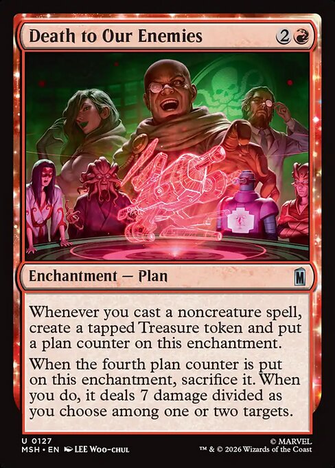 Death to Our Enemies - Magic: The Gathering MSH #127