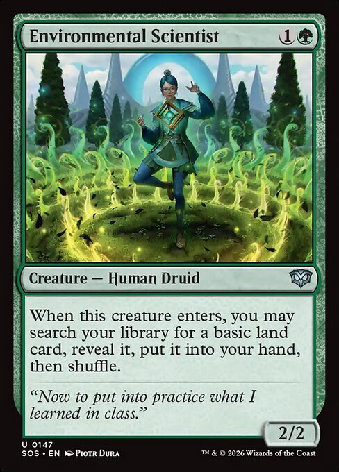 Environmental Scientist - Magic: The Gathering SOS #147