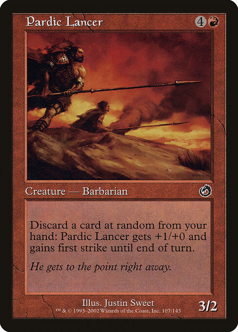 Pardic Lancer - Magic: The Gathering TOR #107