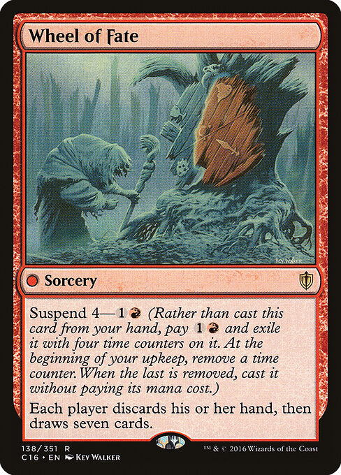 Wheel of Fate - Magic: The Gathering C16 #138
