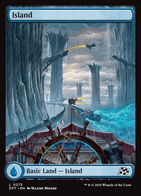 Island - Magic: The Gathering DFT #273