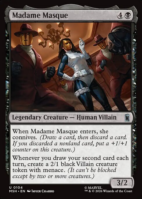 Madame Masque - Magic: The Gathering MSH #104