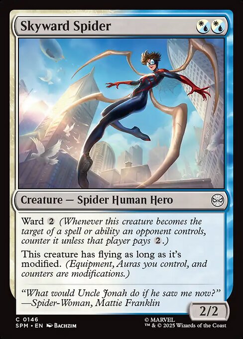Skyward Spider - Magic: The Gathering SPM #146