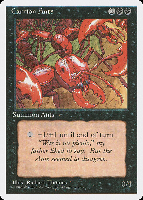 Carrion Ants - Magic: The Gathering 4ED #125