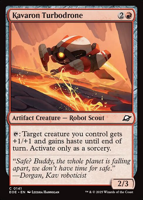 Kavaron Turbodrone - Magic: The Gathering EOE #141