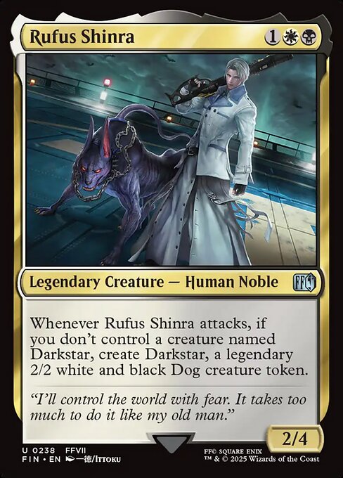 Rufus Shinra - Magic: The Gathering FIN #238