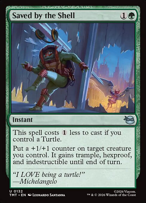 Saved by the Shell - Magic: The Gathering TMT #132