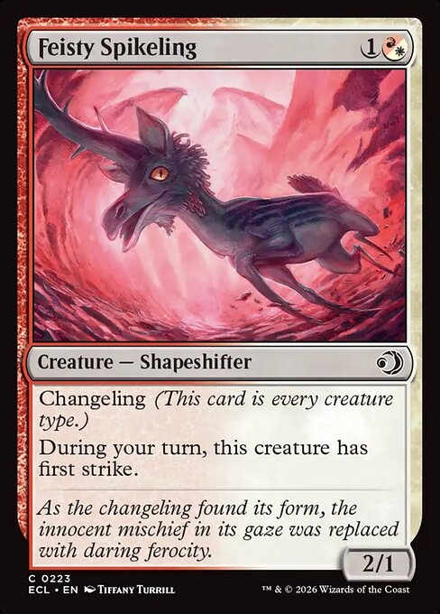 Feisty Spikeling - Magic: The Gathering ECL #223