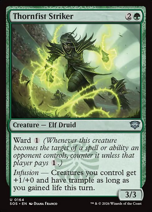 Thornfist Striker - Magic: The Gathering SOS #164