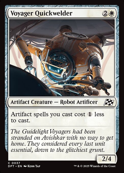 Voyager Quickwelder - Magic: The Gathering DFT #37