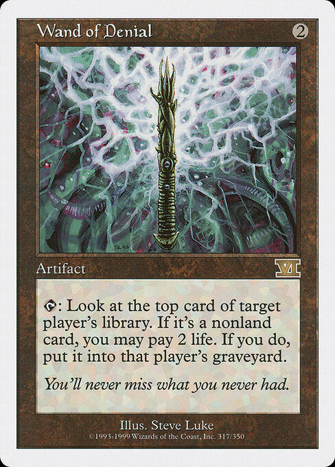Wand of Denial - Magic: The Gathering 6ED #317