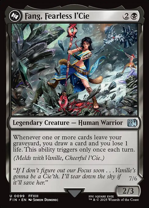 Fang, Fearless l'Cie - Magic: The Gathering FIN #99