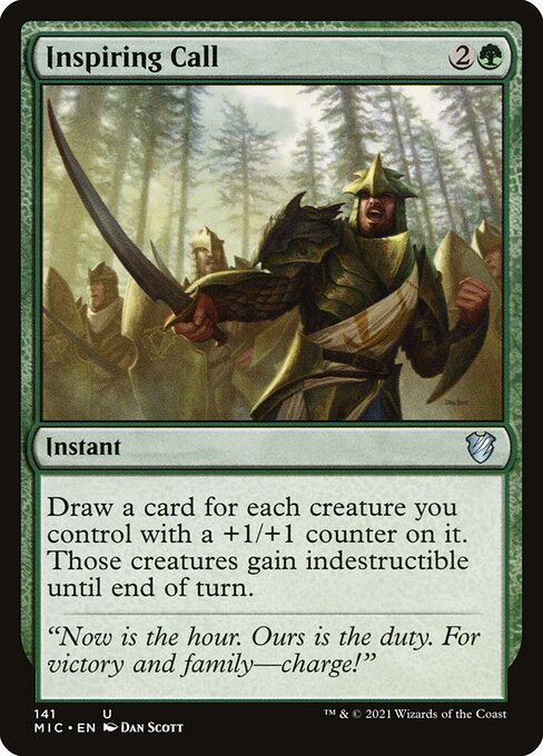 Inspiring Call - Magic: The Gathering MIC #141