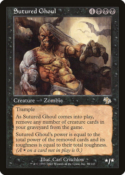 Sutured Ghoul - Magic: The Gathering JUD #73