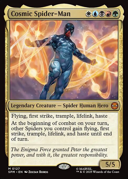 Cosmic Spider-Man - Magic: The Gathering SPM #127