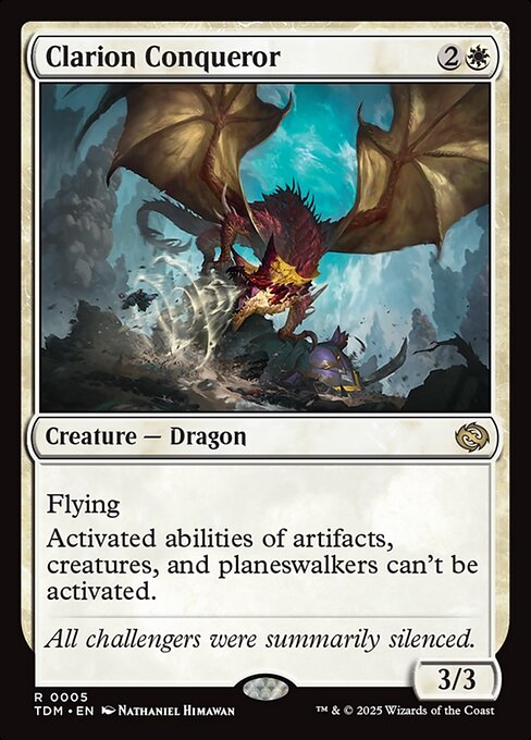 Clarion Conqueror - Magic: The Gathering TDM #5
