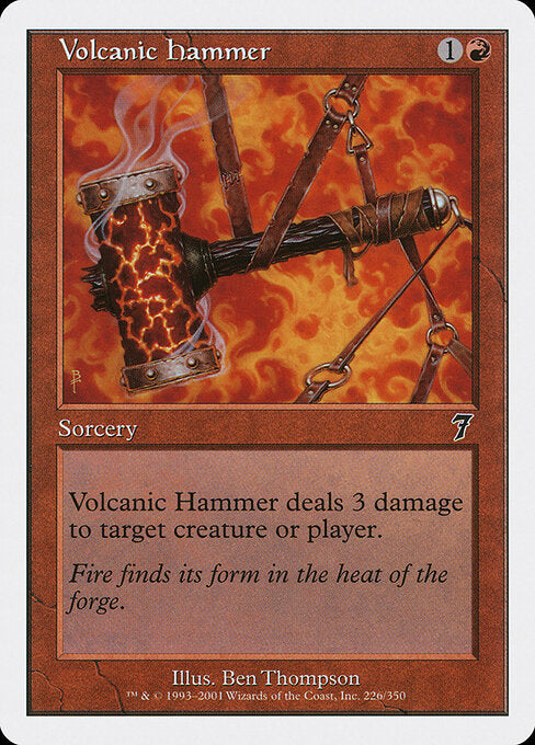 Volcanic Hammer - Magic: The Gathering 7ED #226