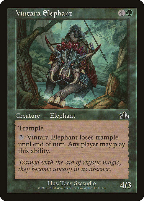 Vintara Elephant Prophecy PCY