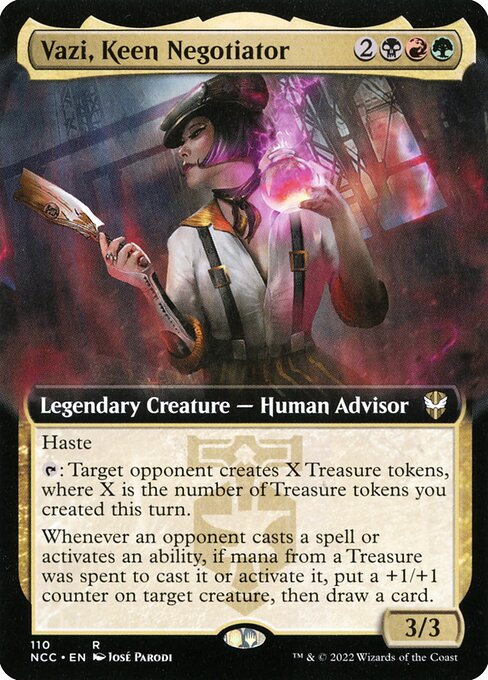 Vazi, Keen Negotiator - Magic: The Gathering NCC #110