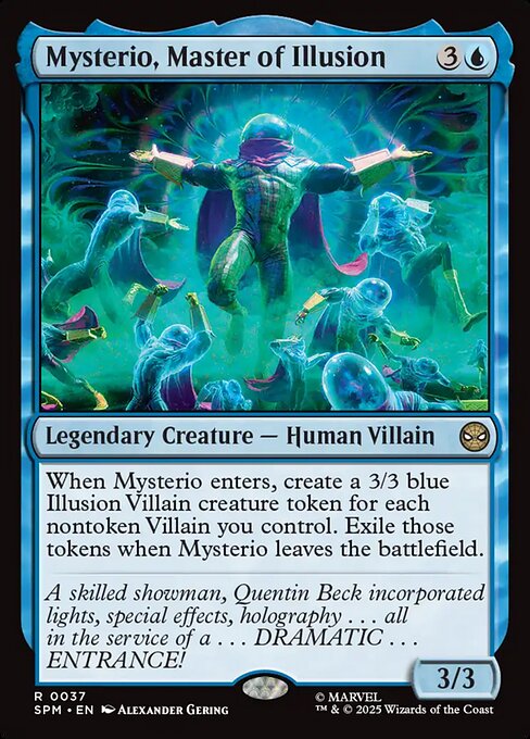 Mysterio, Master of Illusion - Magic: The Gathering SPM #37