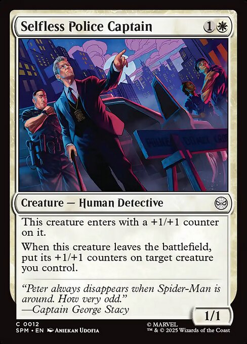 Selfless Police Captain - Magic: The Gathering SPM #12