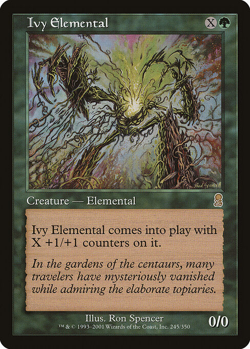 Ivy Elemental - Magic: The Gathering ODY #245