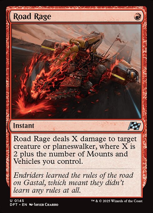 Road Rage - Magic: The Gathering DFT #145