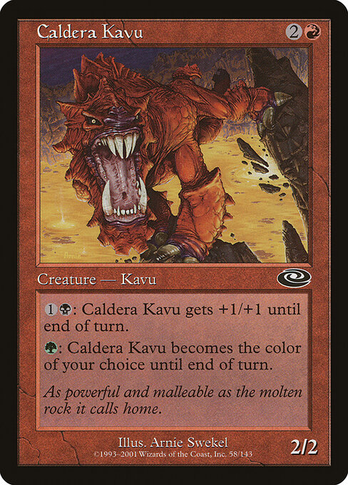 Caldera Kavu - Magic: The Gathering PLS #58