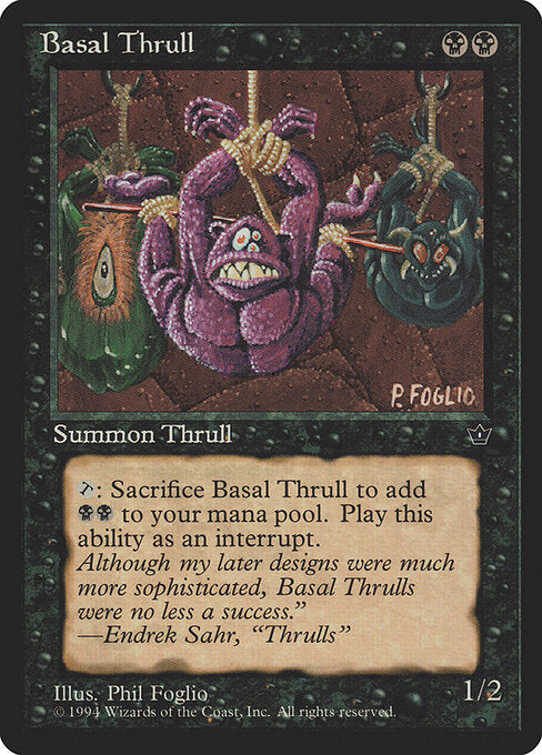 Basal Thrull - Magic: The Gathering FEM #34b