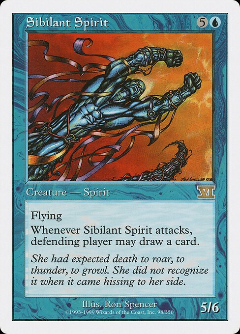 Sibilant Spirit - Magic: The Gathering 6ED #98