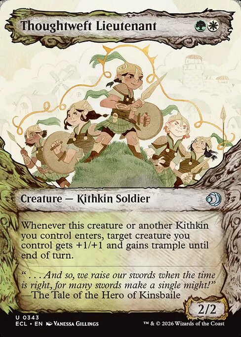 Thoughtweft Lieutenant - Magic: The Gathering ECL #343