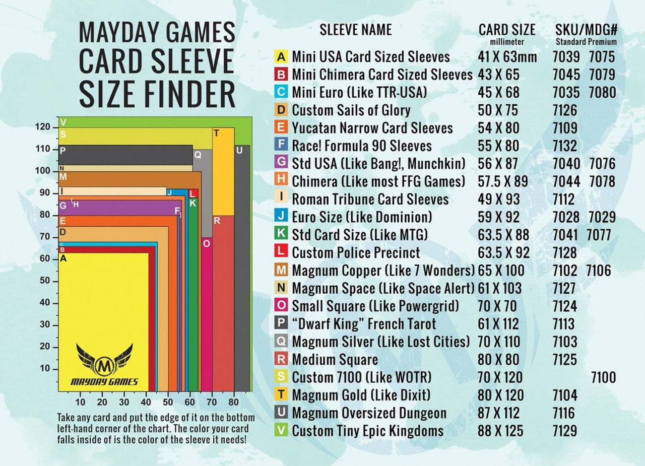 Mayday Games - 100 Card Sleeves