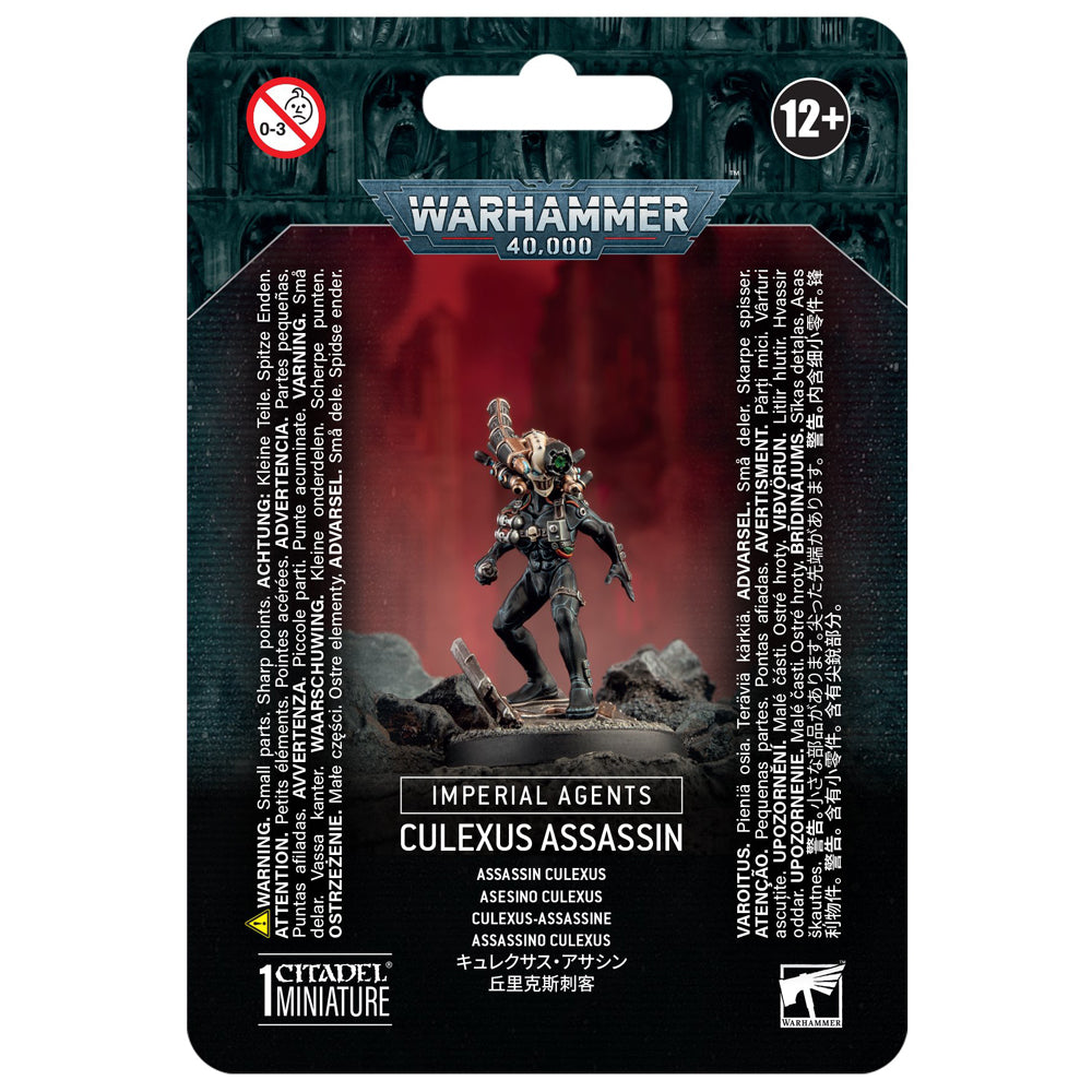 Warhammer 40k - Imperial Agents: Culexus Assassin