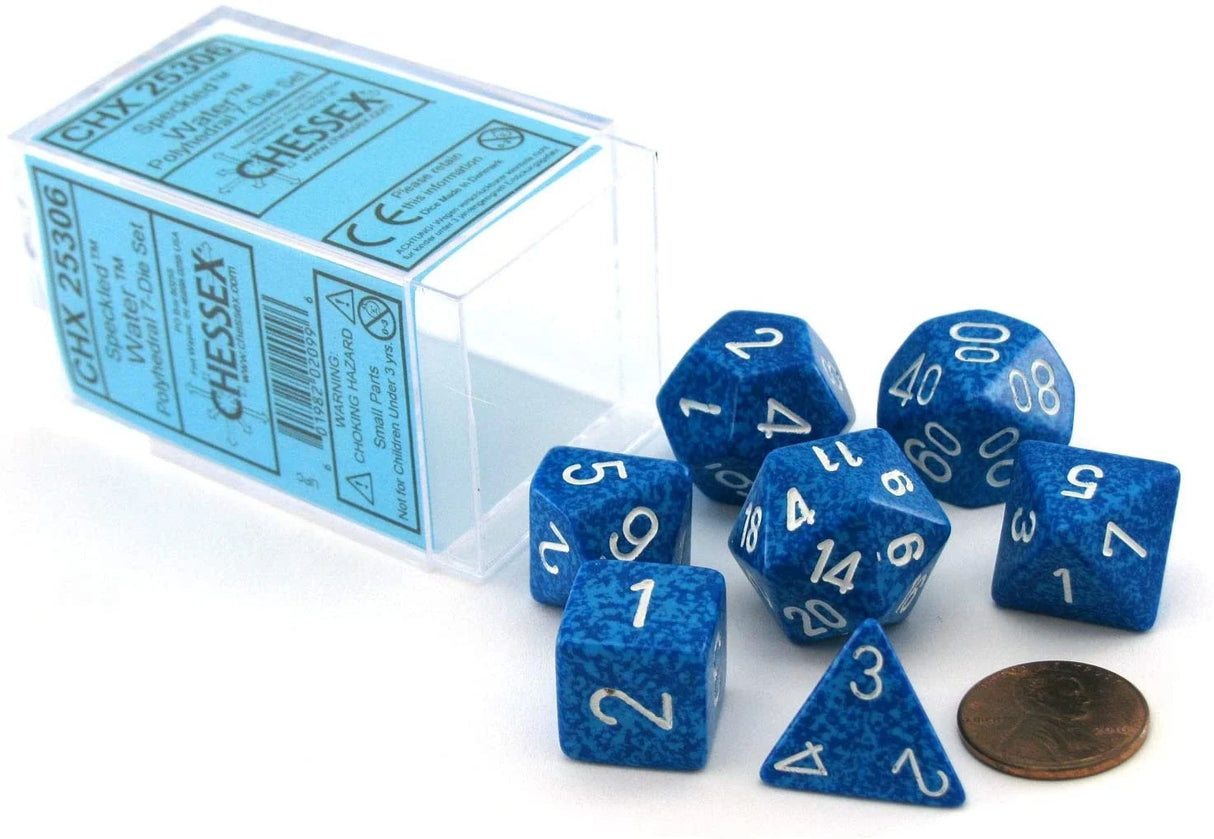 Chessex - RPG 7-Dice Set - Various Colors