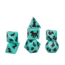 7-Dice Set Animals