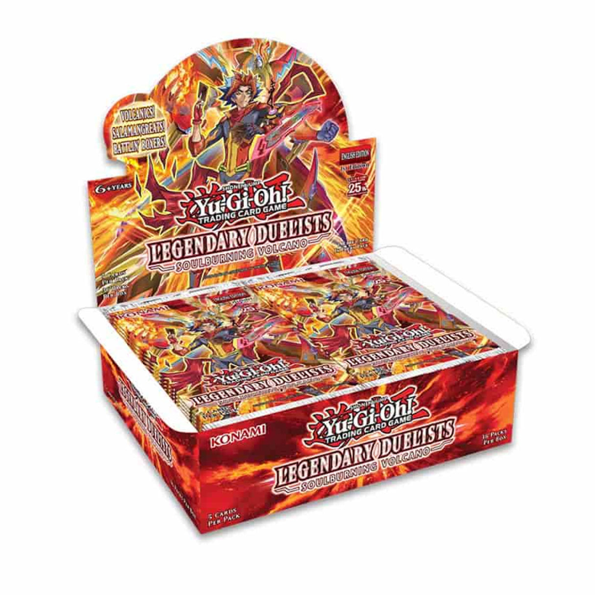 Yu-Gi-Oh! - Legendary Duelists: Soulburning Volcano Booster Box