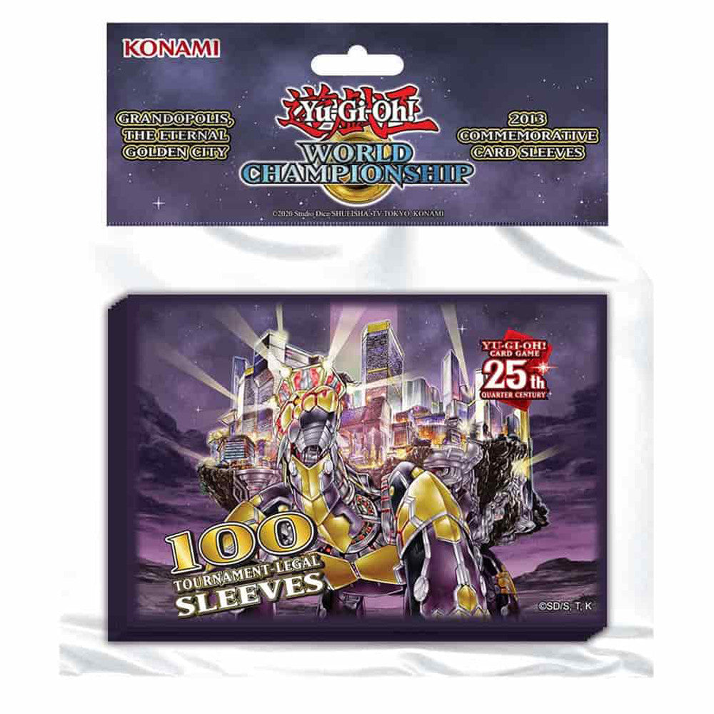 Yu-Gi-Oh! Grandopolis, The Eternal Golden City - 2013 WCS Commemorative Card Sleeves