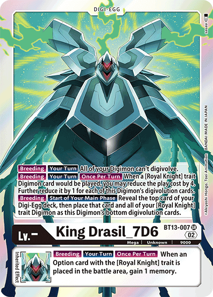 King Drasil_7D6 - BT13-007