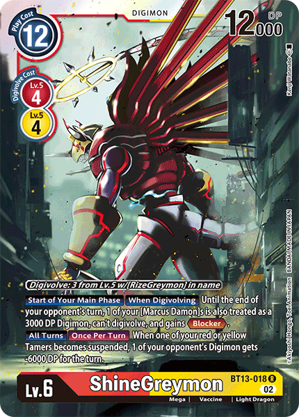 ShineGreymon - BT13-018