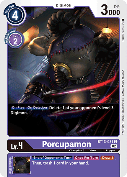 Porcupamon - BT13-081