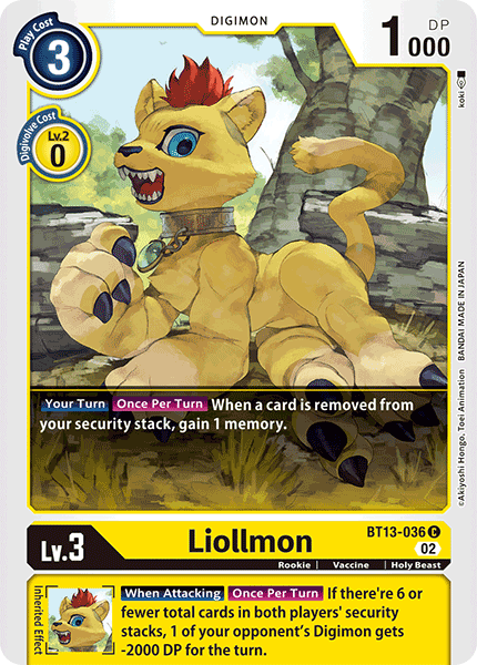 Liollmon - BT13-036