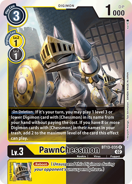 PawnChessmon - BT13-035 - BT13-035