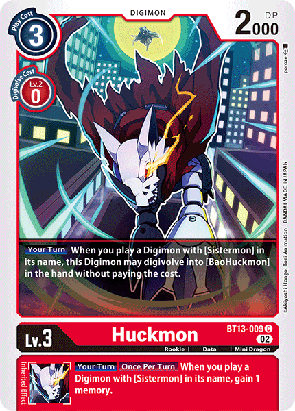 Huckmon - BT13-009