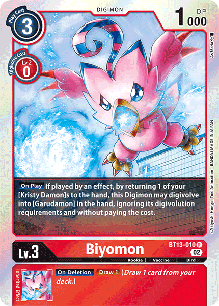 Biyomon - BT13-010