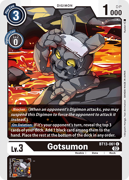 Gotsumon - BT13-061