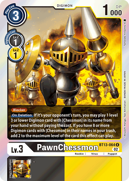 PawnChessmon - BT13-064 - BT13-064