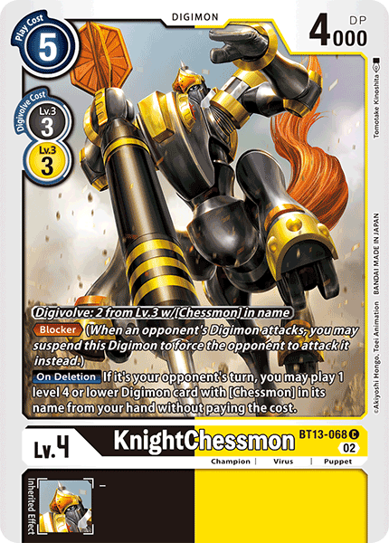 KnightChessmon BT13-068 - BT13-068