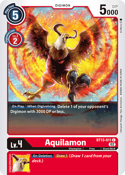 Aquilamon - BT13-011